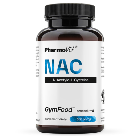 Pharmovit GymFood NAC N-Acetylo-L-Cysteina 140 g – suplement diety w proszku