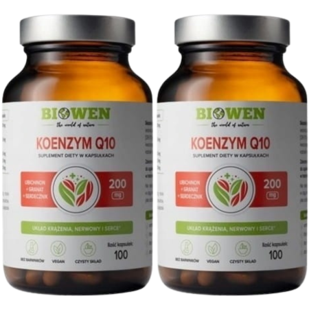 2x Naturalne wsparcie dla serca, układu nerwowego i każdej komórki organizmu.