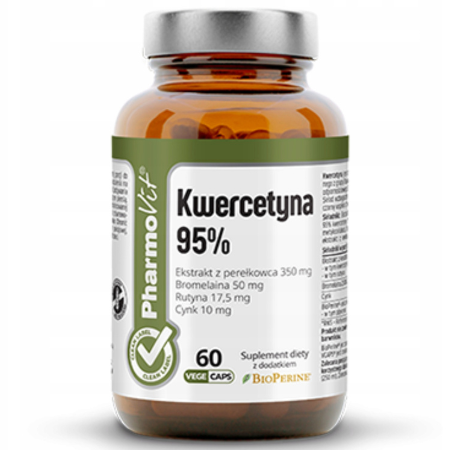 Kwercetyna 95% Clean Label Pharmovit – suplement diety odporność 60 kapsułek VEGE