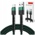 Kabel USB-A USB-C TYMEKO 1m w oplocie nylonowym z szybkim ładowaniem