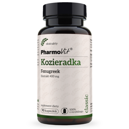 Kozieradka Fenugreek 400 mg Classic Pharmovit kapsułki
