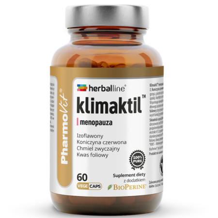 Klimaktil menopauza Herballine Pharmovit 60 kapsułek vege