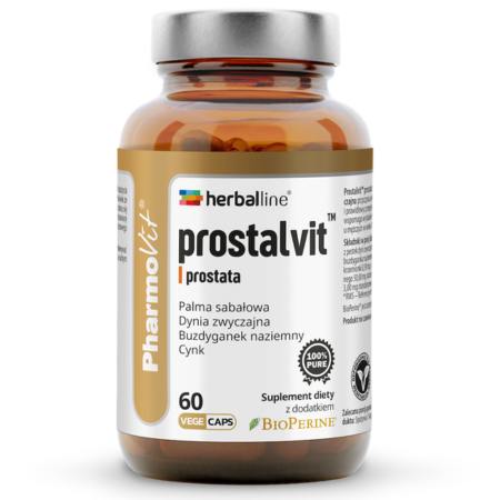 Prostalvit prostata Herballine Pharmovit 60 kapsułek vege