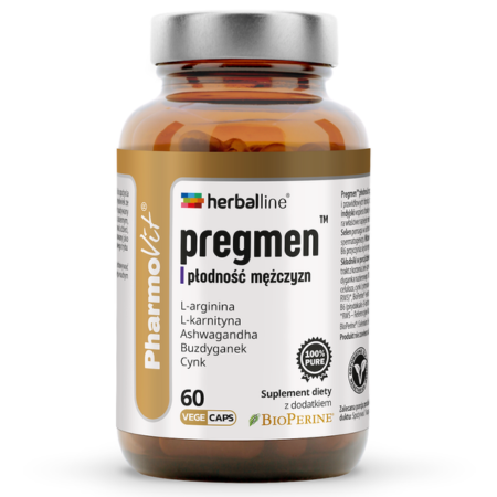 Pregmen™ Płodność Mężczyzn 60 vege kapsułek Pharmovit – suplement wspierający męską płodność i funkcje rozrodcze