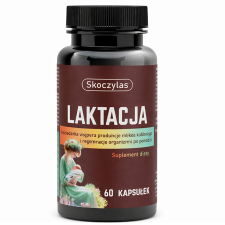 LAKTACJA Skoczylas DHA i kozieradka – suplement dla kobiet karmiących piersią