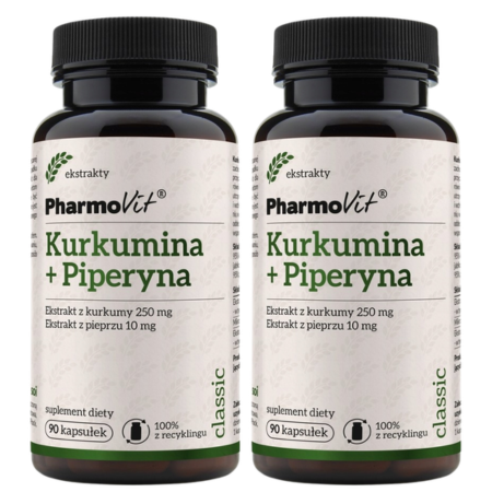 Pharmovit Kurkuma 95% kurkuminy z piperyną – kapsułki