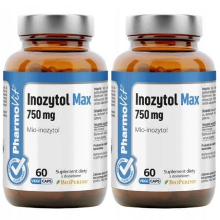 Inozytol 750 mg + BioPerine® – Pharmovit – suplement na układ nerwowy i odporność