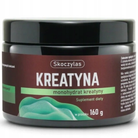 Skoczylas Kreatyna Monohydrat Kreatyny 160 g czysty monohydrat 100% dla sportowców