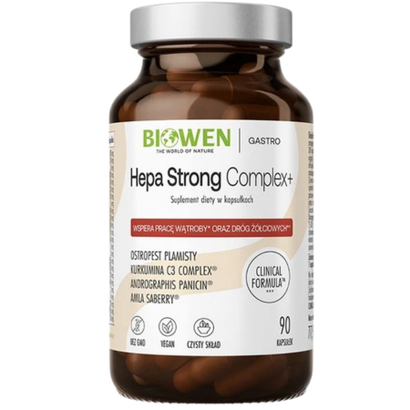 Biowen Hepa Strong Complex+ 90 kapsułek