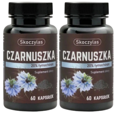 Skoczylas Czarnuszka – zestaw 2 × 60 kapsułek