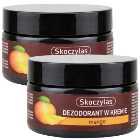 Skoczylas Dezodorant w Kremie Mango – 2 × 60 ml