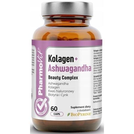 Pharmovit Kolagen + Ashwagandha Beauty Complex 60 kapsułek suplement diety