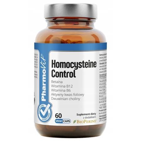 Pharmovit Homocysteine Control – suplement diety na metabolizm homocysteiny w kapsułkach