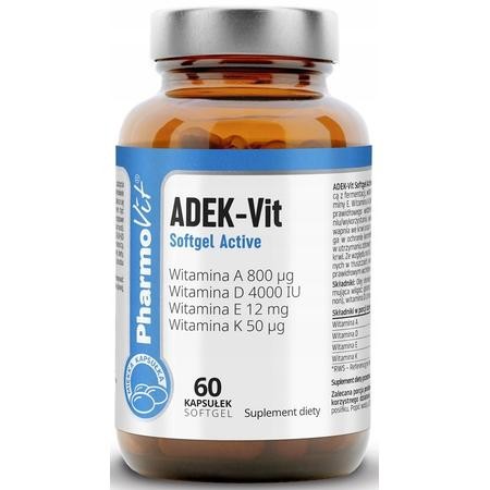 Pharmovit ADEK-Vit Softgel Active kapsułki olejowe