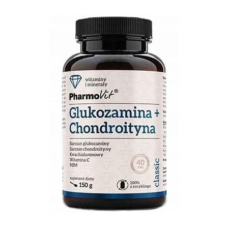 Pharmovit Glukozamina Chondroityna MSM – suplement diety w proszku na stawy