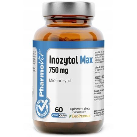 Inozytol 750 mg + BioPerine® – Pharmovit – suplement na układ nerwowy i odporność