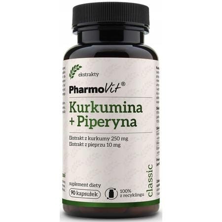Pharmovit Kurkuma 95% kurkuminy z piperyną – kapsułki