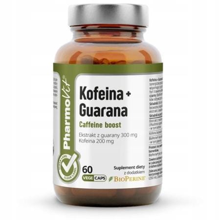 Pharmovit Kofeina Guarana Caffeine Boost – kapsułki VEGE