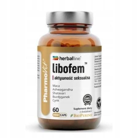 Libofem aktywność seksualna 60 kapsułek – Pharmovit – suplement na libido dla kobiet