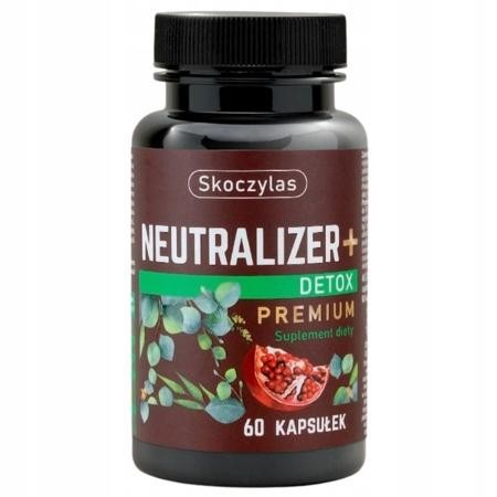 Skoczylas NEUTRALIZER DETOX kwas alfa-liponowy, astaksantyna i beta-glukan 60 kapsułek – suplement diety wspierający detoksykację organizmu i ochronę komórek przed stresem oksydacyjnym.
